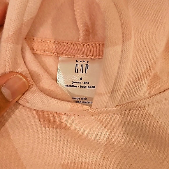 GAP toddler sweatshirt 4T and sweatpant 3T matching set - Picture 4 of 8